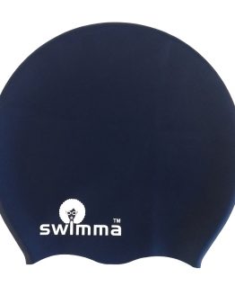 afro-midi swim cap dark navy