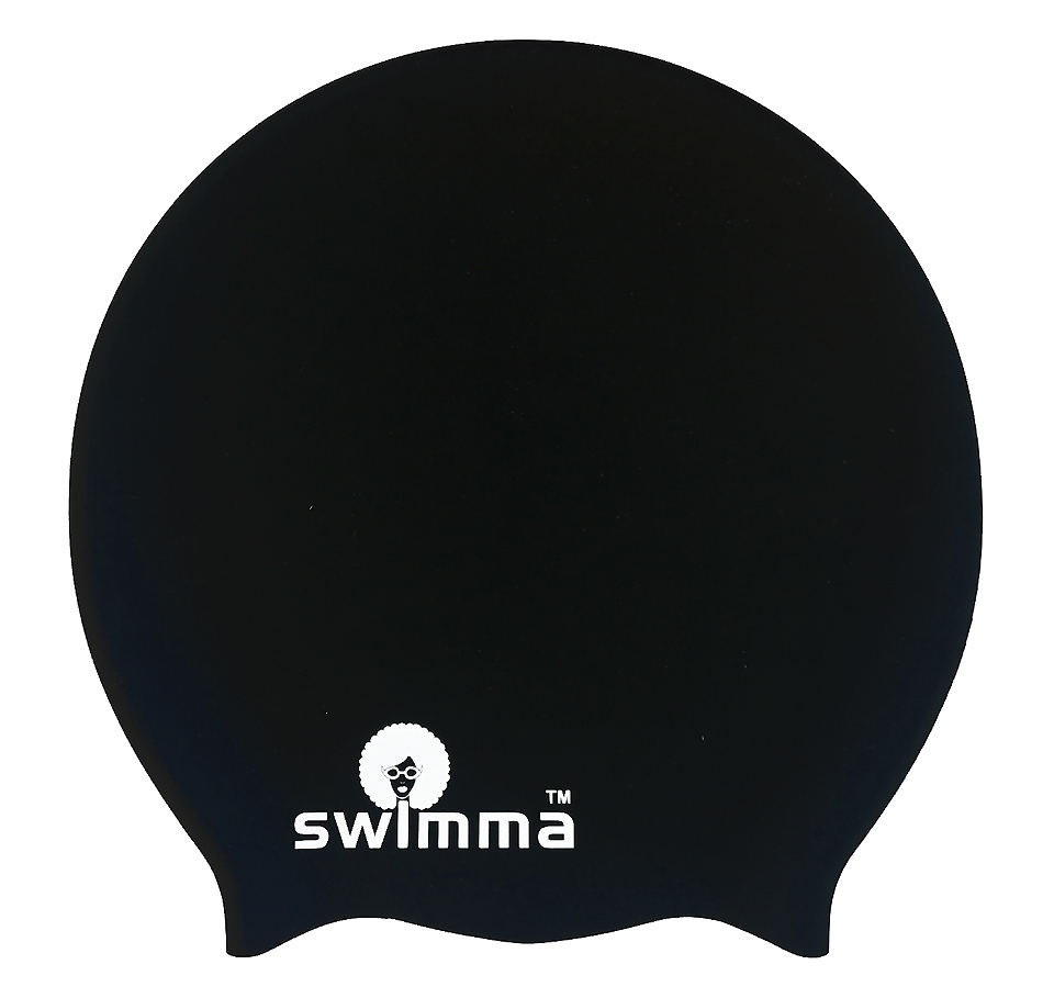 Swimma Caps Afro-regular Narrow Black